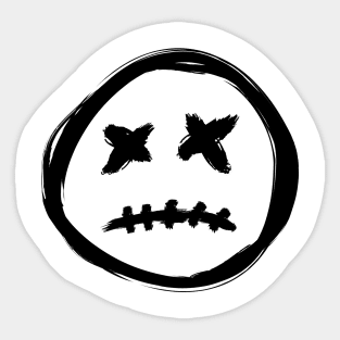 Dead Smiley Sticker